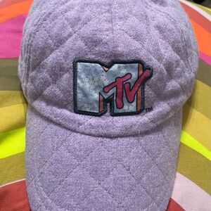 MTV Quilted Lavender Cap